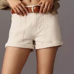 Anthropologie Wanderer White Shorts - NEW size 30